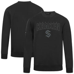 Seattle Kraken Levelwear Zane Darkmoon Pullover Sweatshirt - Black | NHL near me