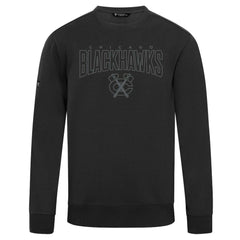 Chicago Blackhawks Levelwear Zane Darkmoon Pullover Sweatshirt - Black | NHL near me
