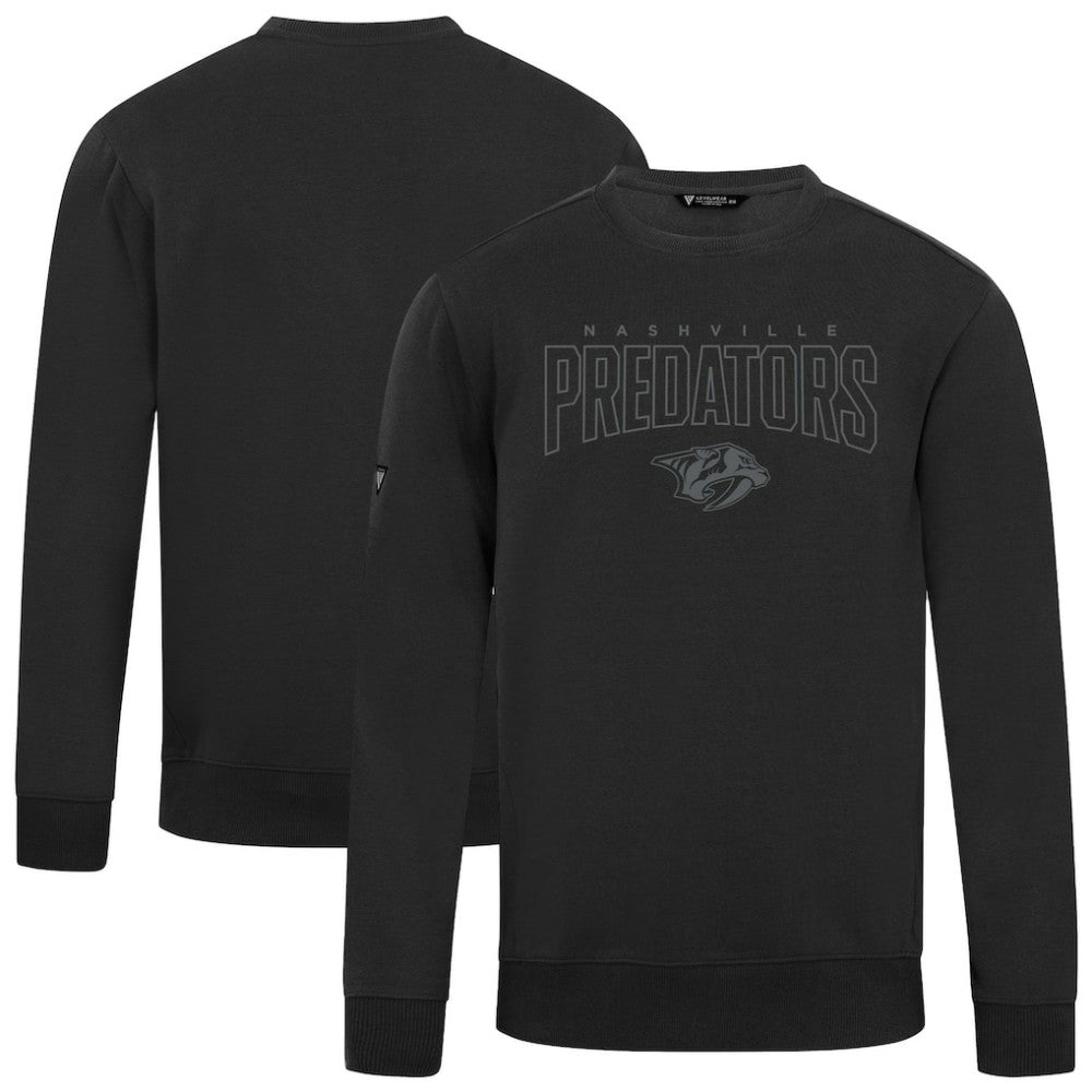 Nashville Predators Levelwear Zane Darkmoon Pullover Sweatshirt - Black | NHL sale