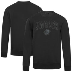 Buffalo Sabres Levelwear Zane Darkmoon Pullover Sweatshirt - Black | NHL Clearance