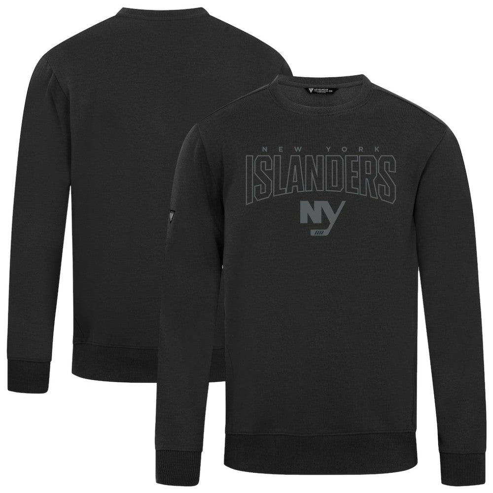New York Islanders Levelwear Zane Darkmoon Pullover Sweatshirt - Black | NHL discount