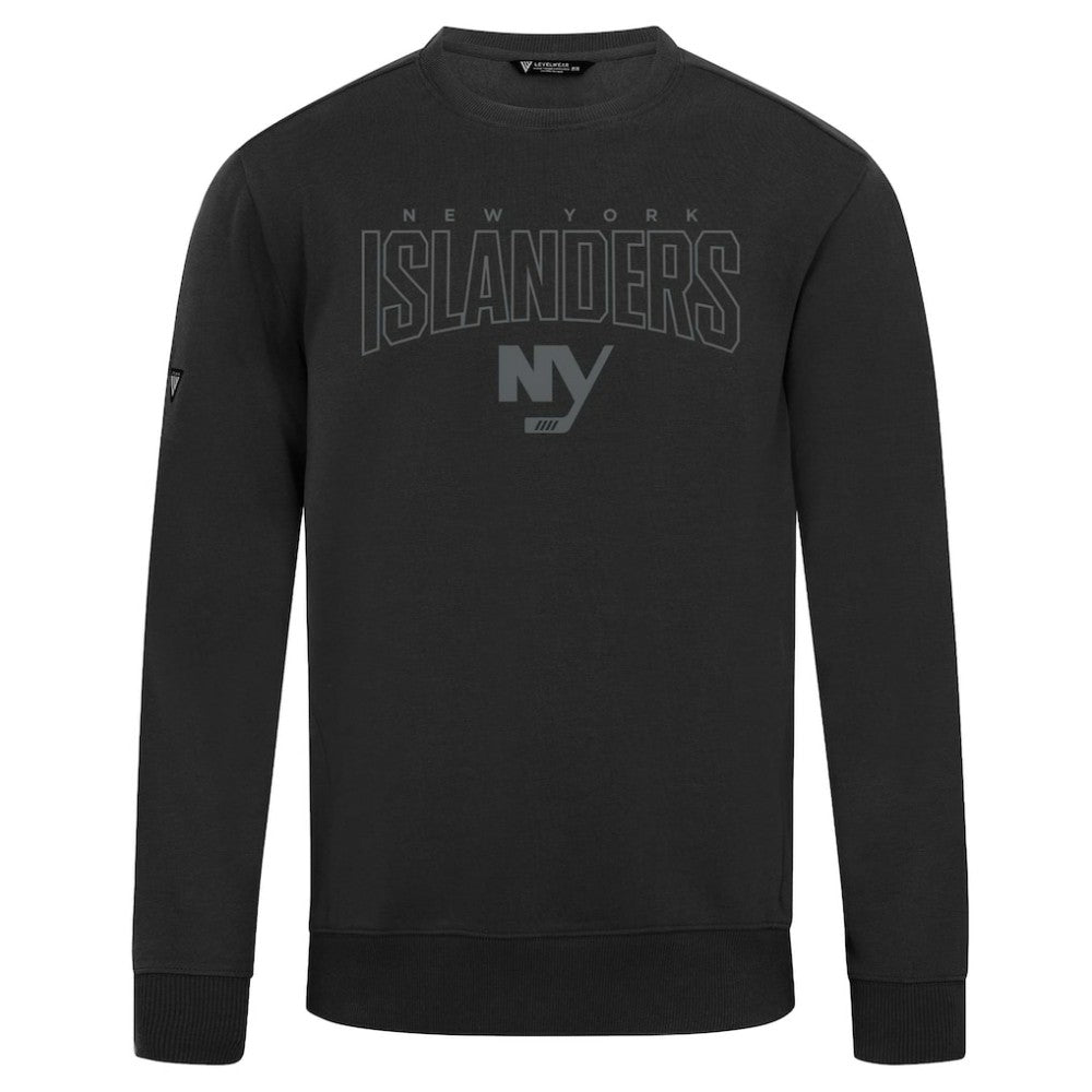 New York Islanders Levelwear Zane Darkmoon Pullover Sweatshirt - Black | NHL discount