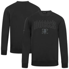 Anaheim Ducks Levelwear Zane Darkmoon Pullover Sweatshirt - Black | NHL on sale