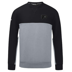 Philadelphia Flyers Levelwear Legacy Nightfall Pullover Sweatshirt - Black/Gray | NHL sale