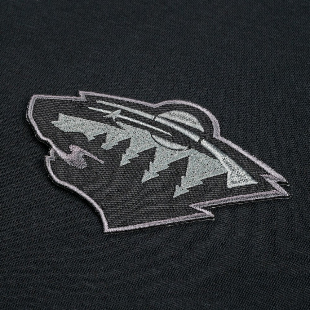 Minnesota Wild Levelwear Legacy Nightfall Pullover Sweatshirt - Black/Gray | NHL online