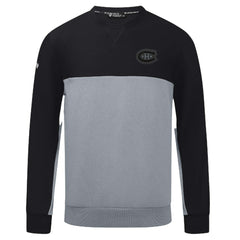 Montreal Canadiens Levelwear Legacy Nightfall Pullover Sweatshirt - Black/Gray | NHL discount