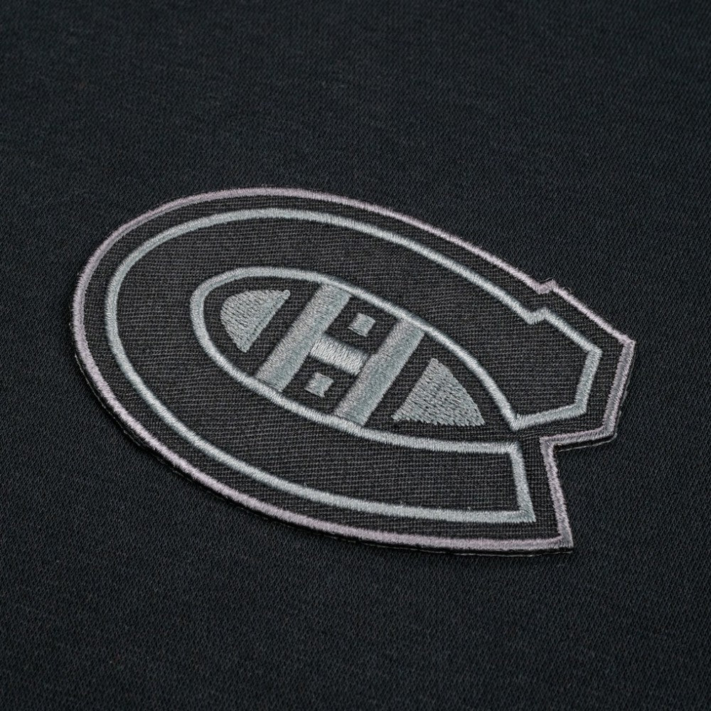 Montreal Canadiens Levelwear Legacy Nightfall Pullover Sweatshirt - Black/Gray | NHL discount