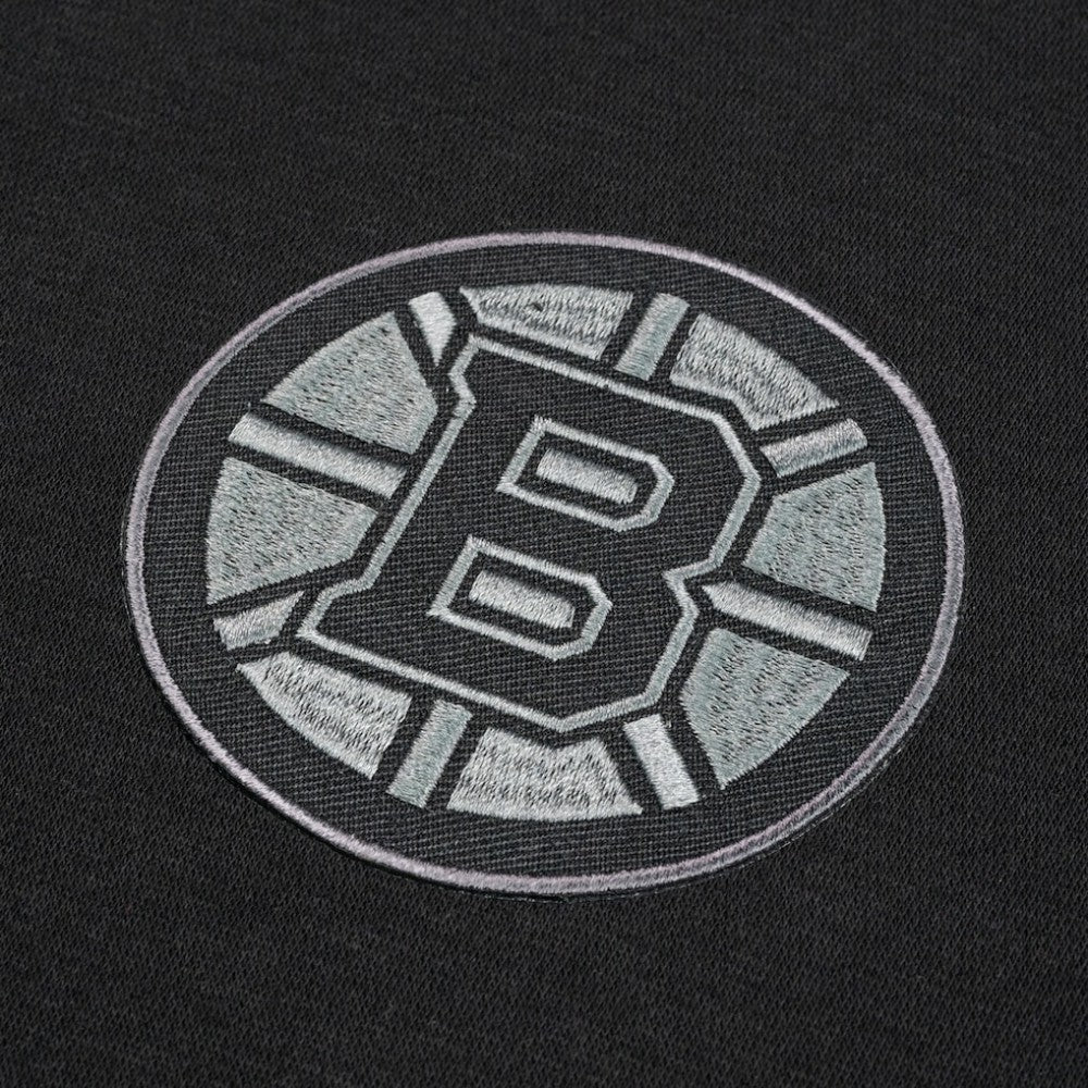Boston Bruins Levelwear Legacy Nightfall Pullover Sweatshirt - Black/Gray | NHL Clearance