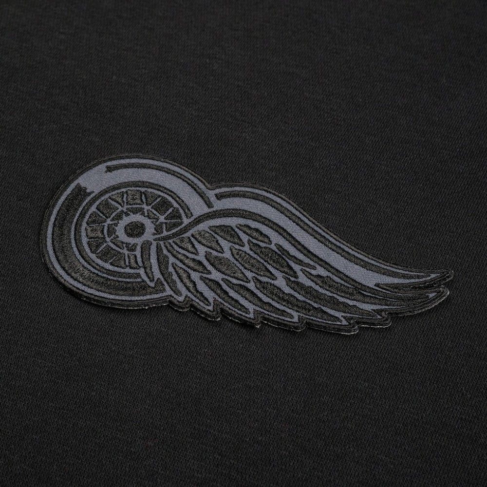 Detroit Red Wings Levelwear Legacy Nightfall Pullover Sweatshirt - Black/Gray | NHL discount
