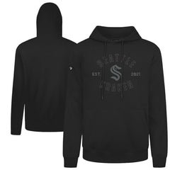 Seattle Kraken Levelwear Podium Abyssal Pullover Hoodie - Black | NHL sale