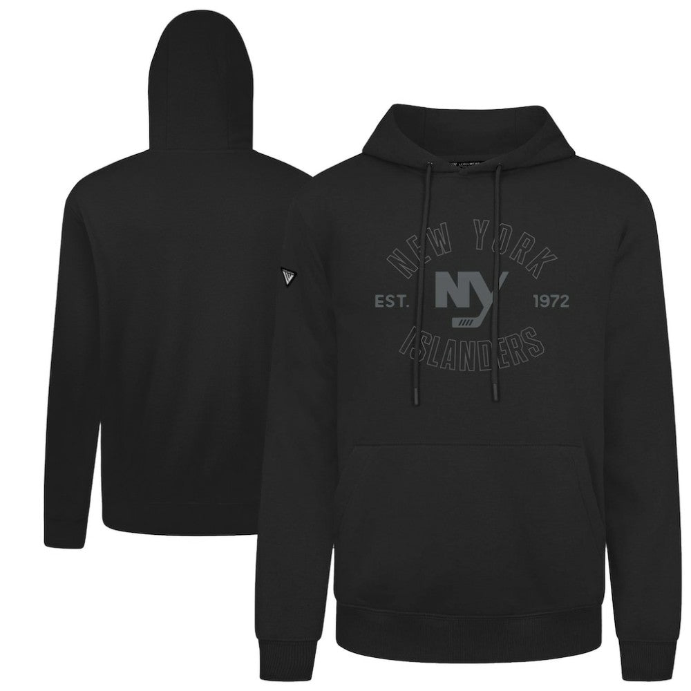 New York Islanders Levelwear Podium Abyssal Pullover Hoodie - Black | NHL near me