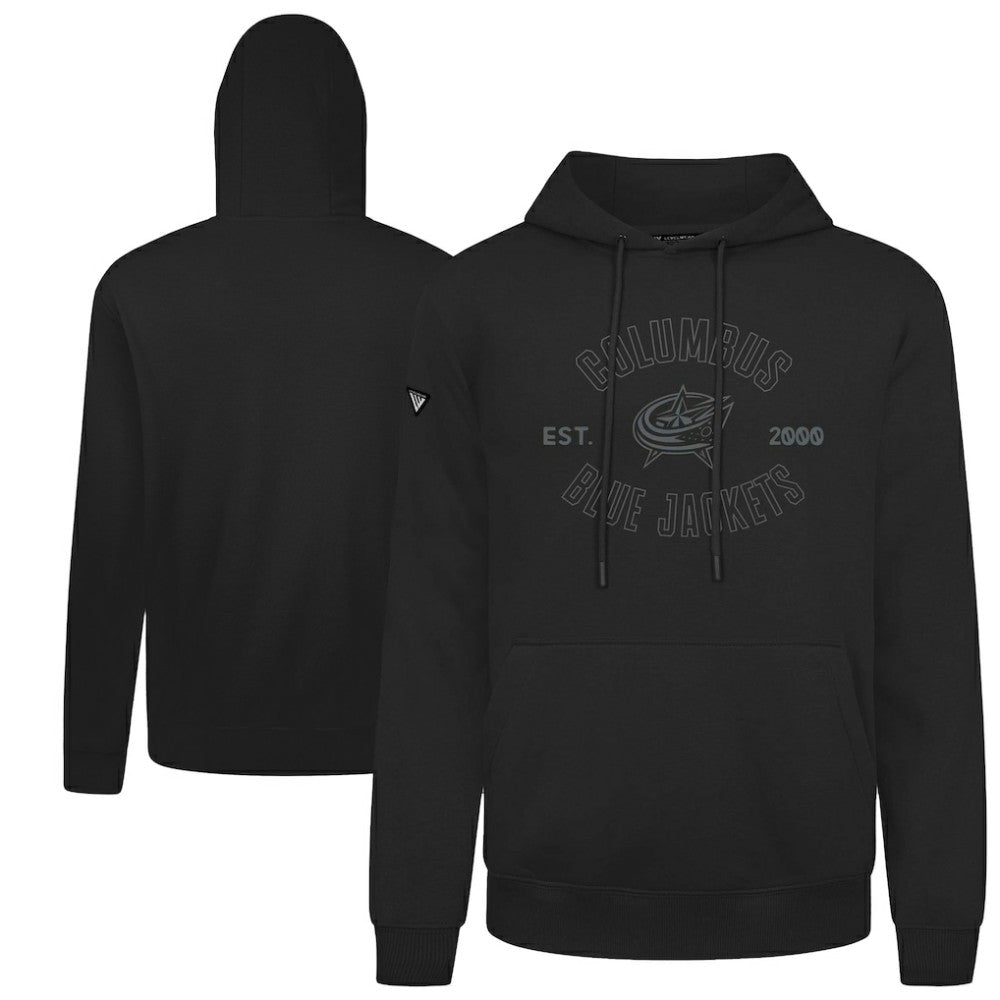 Columbus Blue Jackets Levelwear Podium Abyssal Pullover Hoodie - Black | NHL online