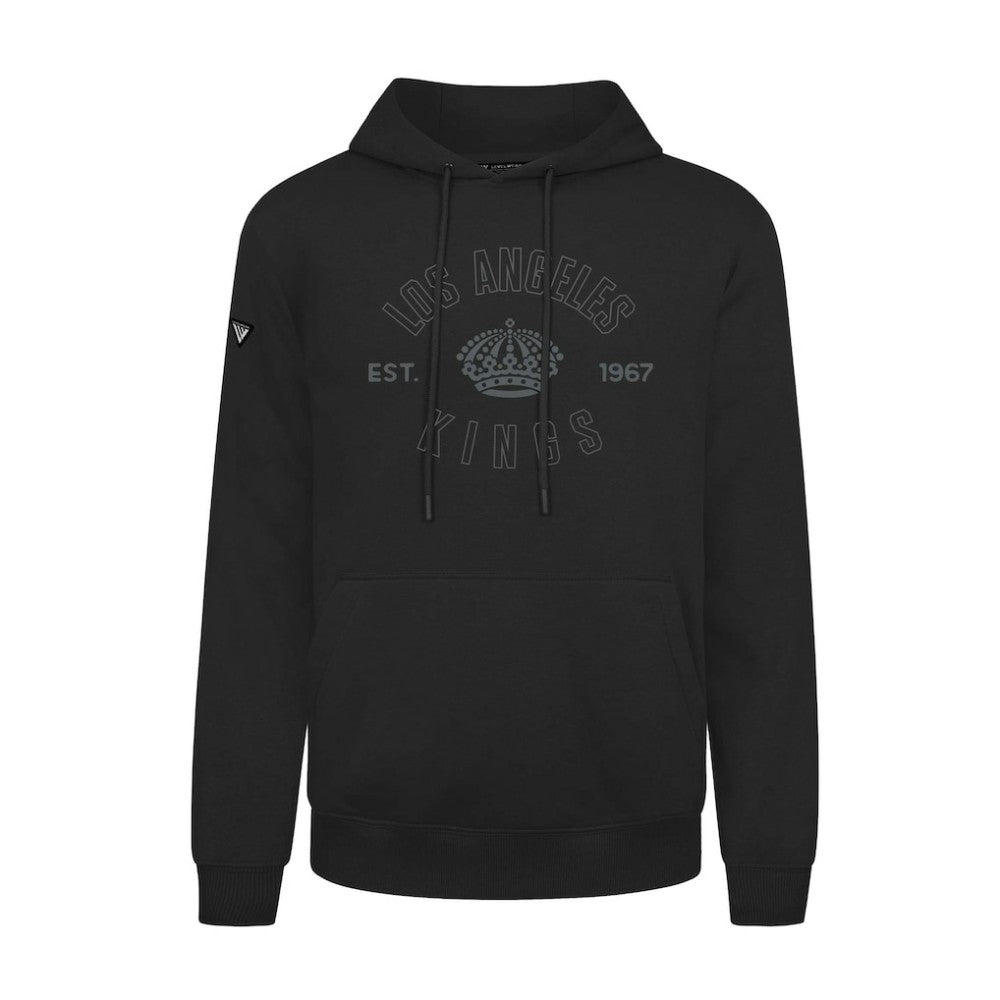 Los Angeles Kings Levelwear Podium Abyssal Pullover Hoodie - Black | NHL sale