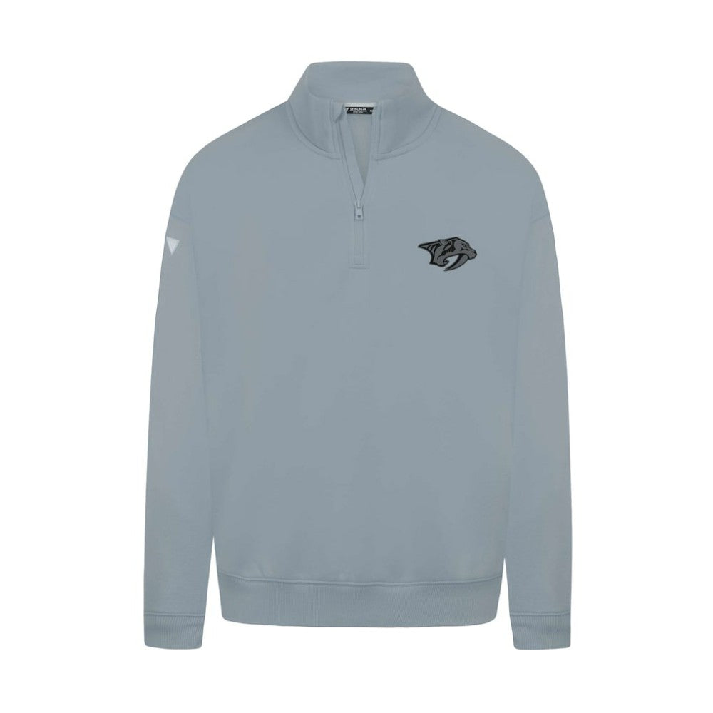 Nashville Predators Levelwear Murray Nightfall Quarter-Zip Jacket - Gray | NHL sale