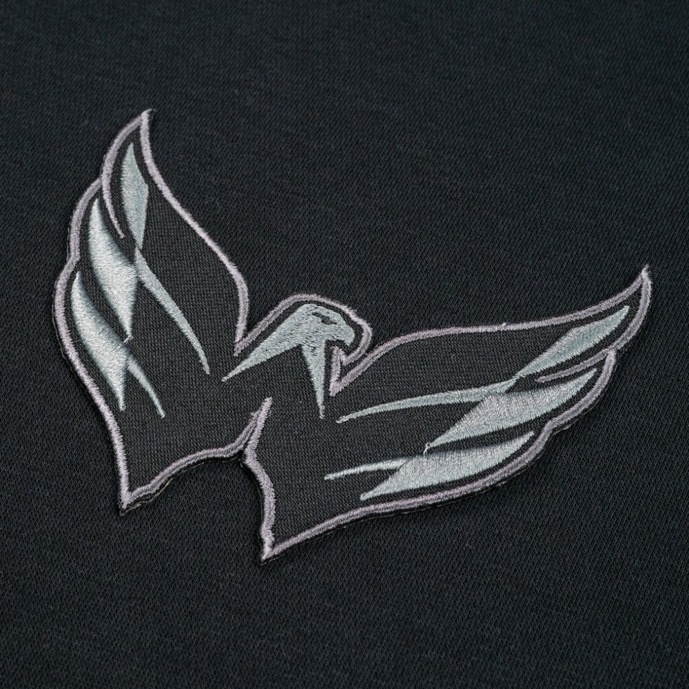 Washington Capitals Levelwear Murray Nightfall Quarter-Zip Jacket - Black | NHL Clearance