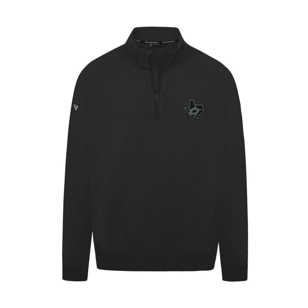 Dallas Stars Levelwear Murray Nightfall Quarter-Zip Jacket - Black | NHL near me
