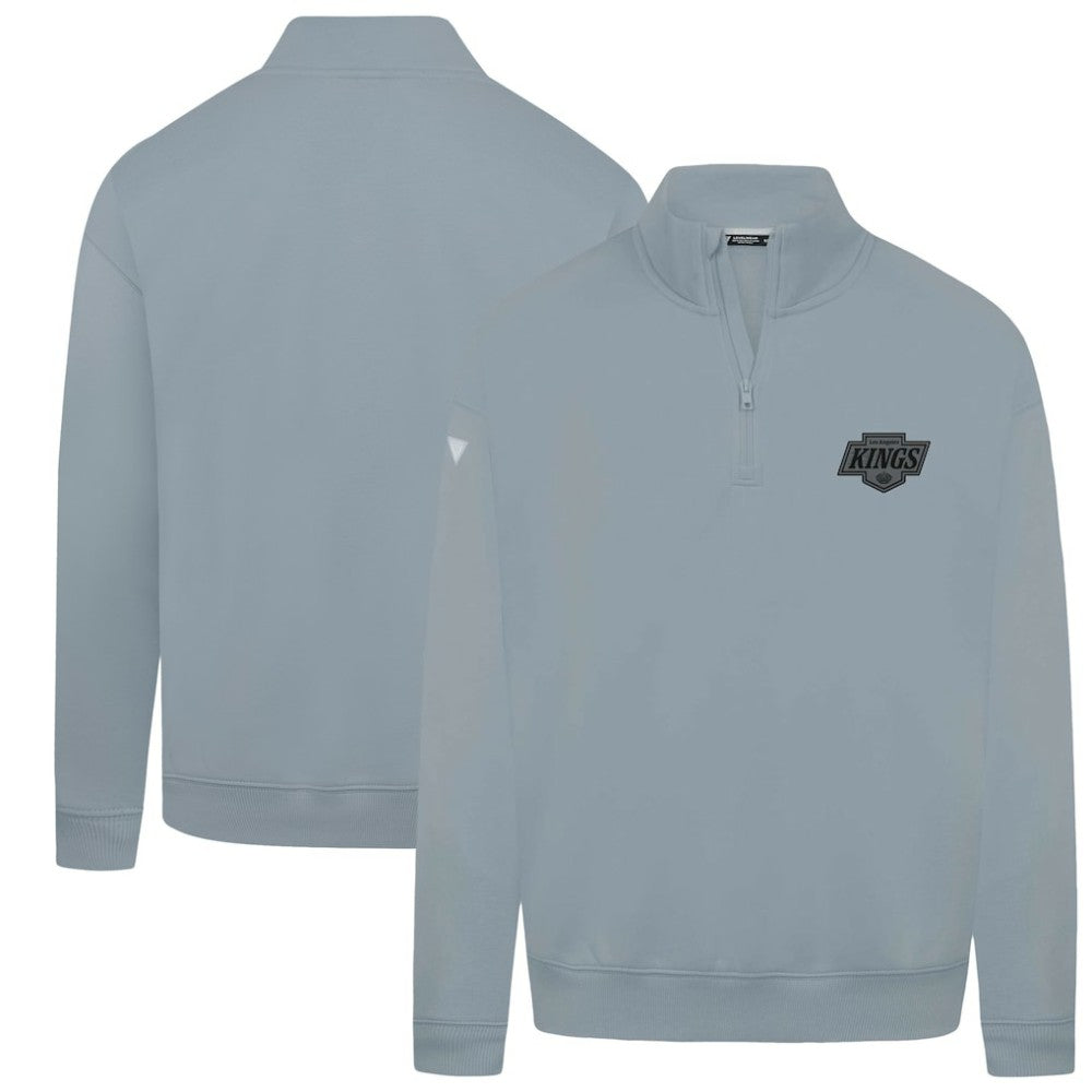 Los Angeles Kings Levelwear Murray Nightfall Quarter-Zip Jacket - Gray | NHL Lifestyle