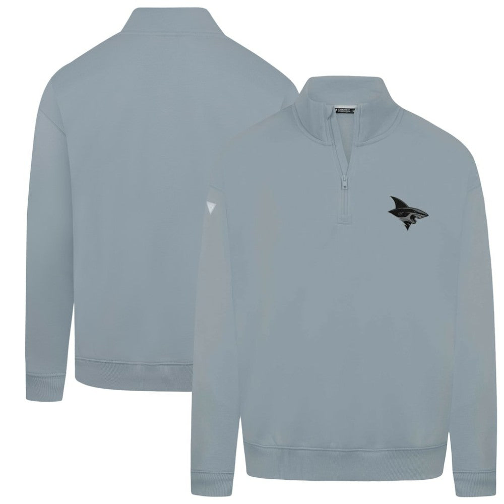 San Jose Sharks Levelwear Murray Nightfall Quarter-Zip Jacket - Gray | NHL discount