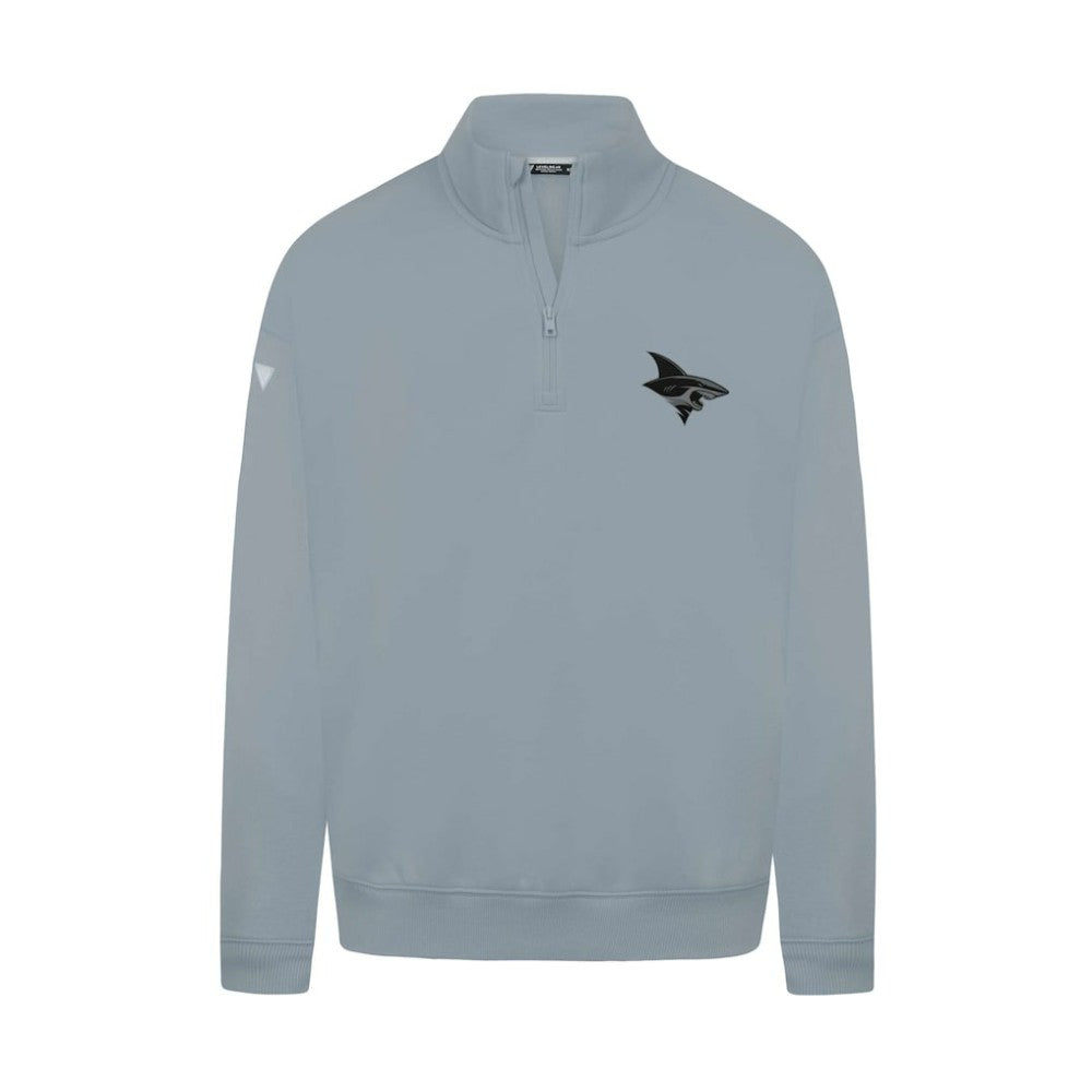 San Jose Sharks Levelwear Murray Nightfall Quarter-Zip Jacket - Gray | NHL discount