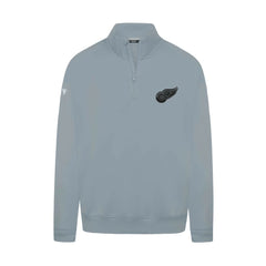 Detroit Red Wings Levelwear Murray Nightfall Quarter-Zip Jacket - Gray | NHL Clearance