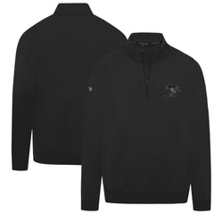 Pittsburgh Penguins Levelwear Murray Nightfall Quarter-Zip Jacket - Black | NHL near me