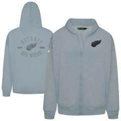 Detroit Red Wings Levelwear Uphill Abyssal Full-Zip Hoodie - Gray | NHL sale
