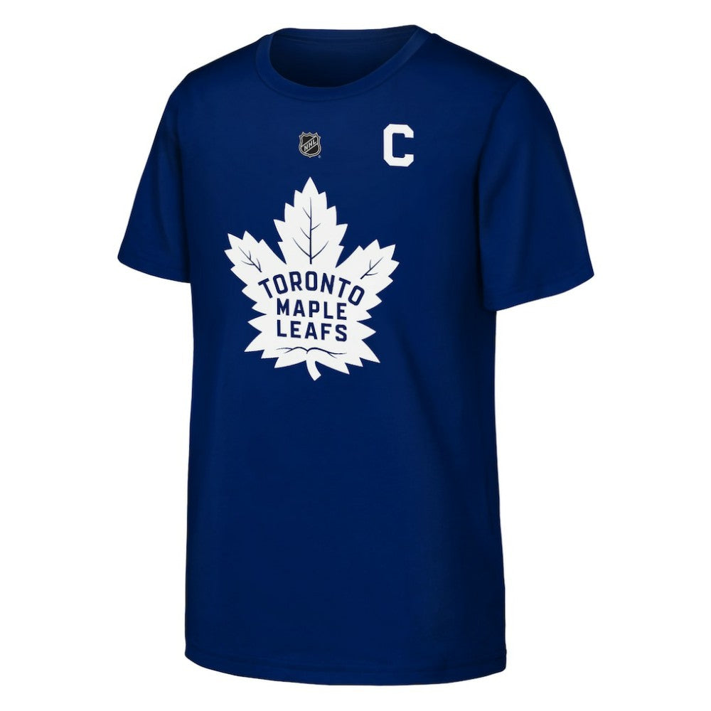 Auston Matthews Toronto Maple Leafs Outerstuff Youth Player Name & Number T-Shirt - Blue | NHL Clearance