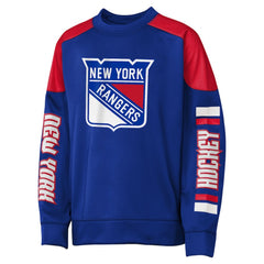 Igor Shesterkin New York Rangers Outerstuff Youth Best Defense Name & Number Crewneck Sweatshirt - Blue | NHL on sale