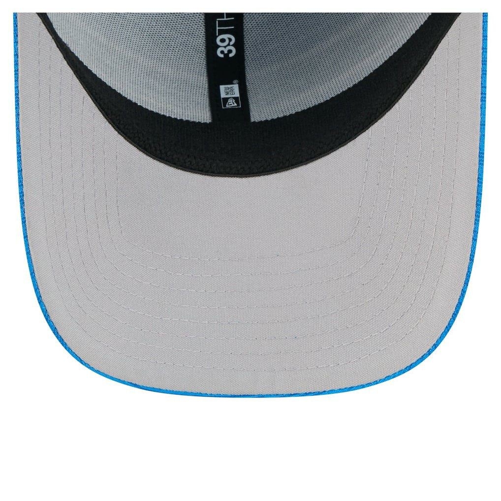 Detroit Lions New Era Stripes 39THIRTY Flex Hat - Blue - NFL
