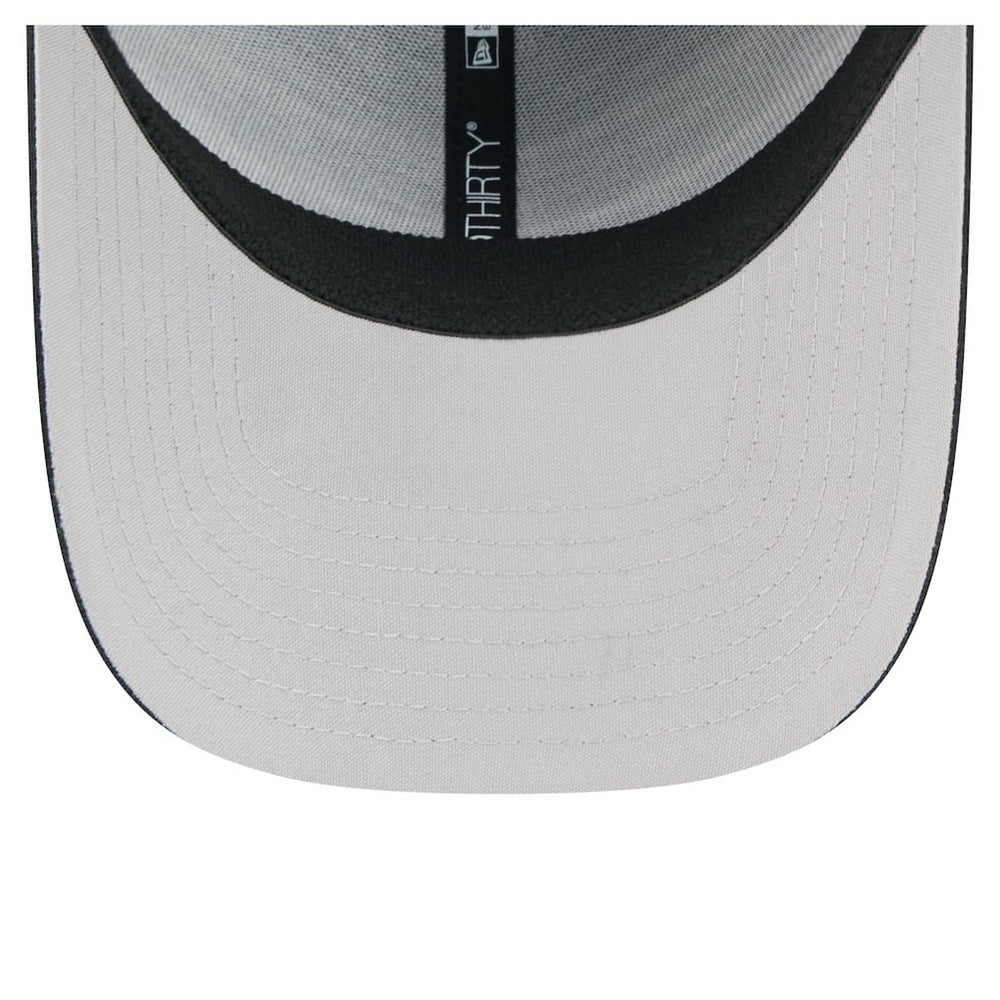 Las Vegas Raiders New Era Stripes 39THIRTY Flex Hat - Black - NFL