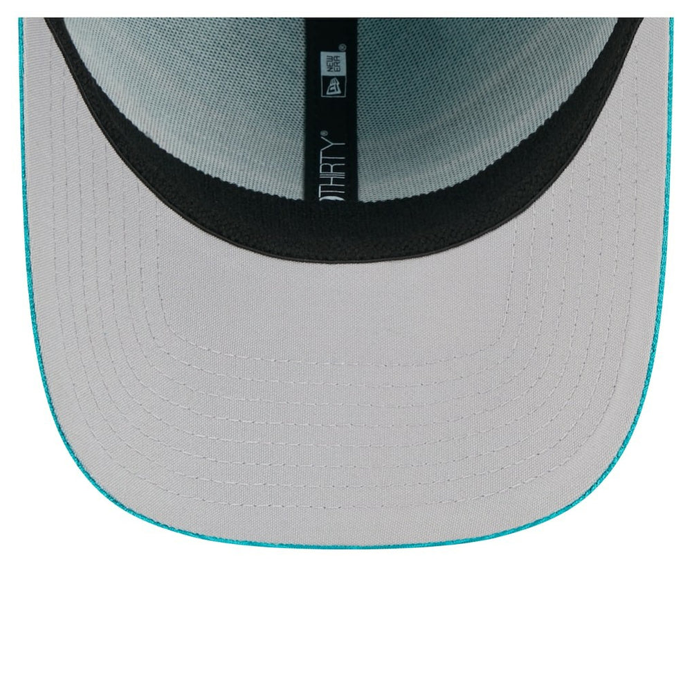 Miami Dolphins New Era Stripes 39THIRTY Flex Hat - Aqua - NFL