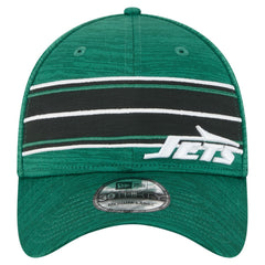 New York Jets New Era Stripes 39THIRTY Flex Hat - Green - NFL