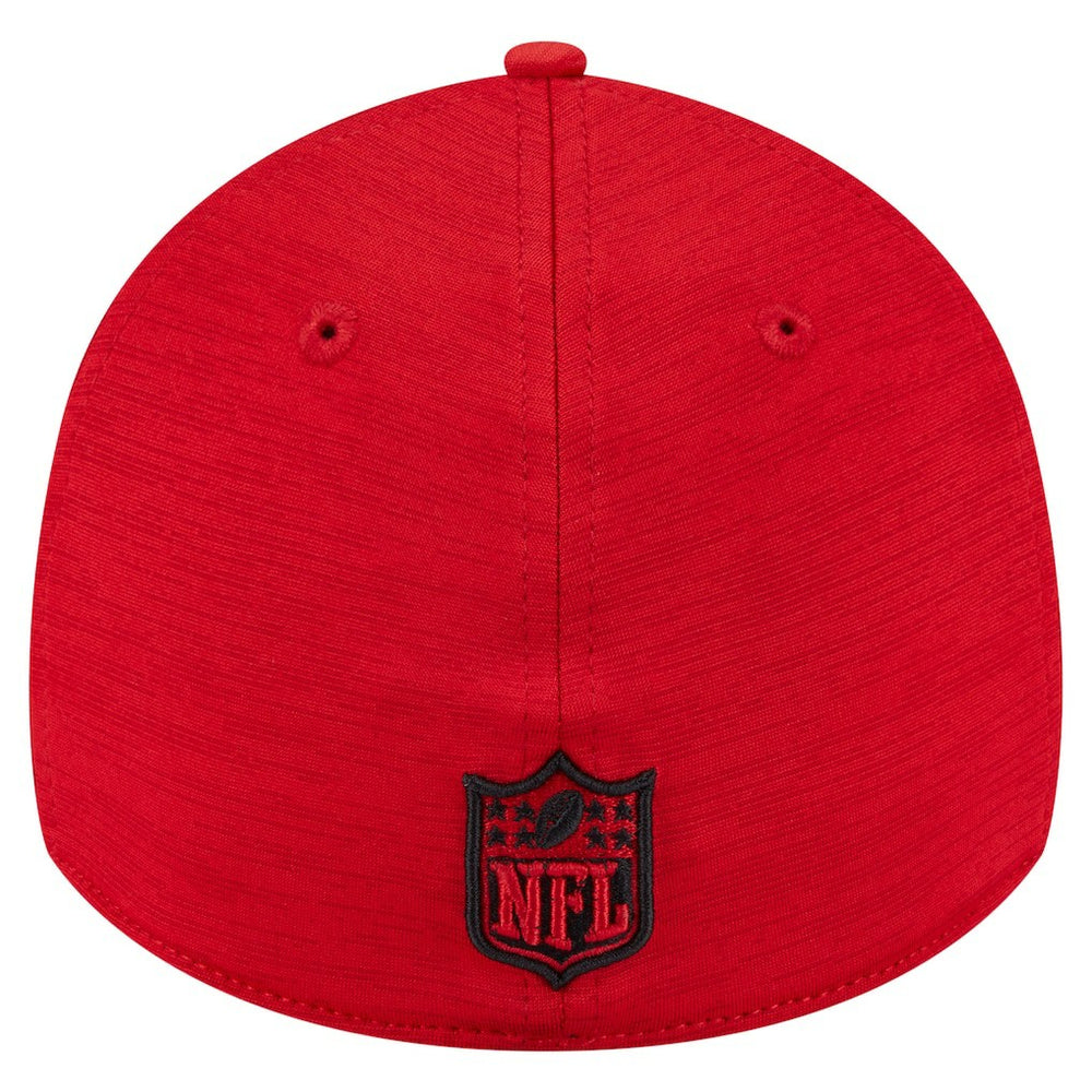 San Francisco 49ers New Era Stripes 39THIRTY Flex Hat - Scarlet - NFL