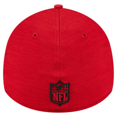 San Francisco 49ers New Era Stripes 39THIRTY Flex Hat - Scarlet - NFL