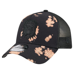 Cleveland Browns New Era Bleached A-Frame 9FORTY Trucker Adjustable Hat - Black - NFL