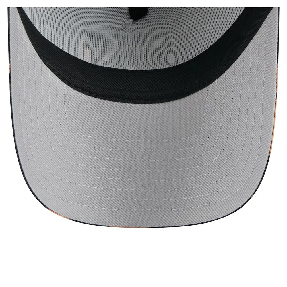 Cleveland Browns New Era Bleached A-Frame 9FORTY Trucker Adjustable Hat - Black - NFL