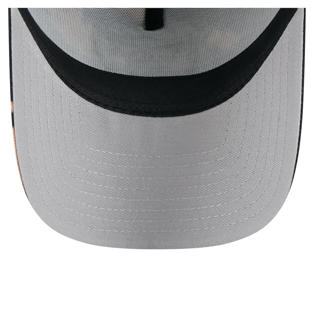 Las Vegas Raiders New Era Bleached 9FORTY A-Frame Adjustable Hat - Black - NFL