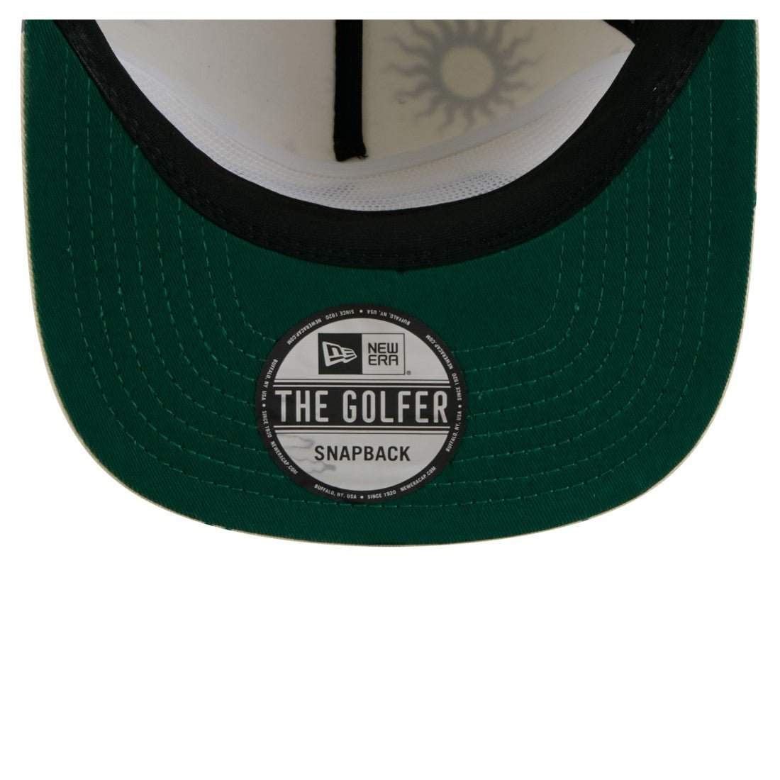 New York Jets New Era Celestial Golfer Snapback Hat - Cream - NFL