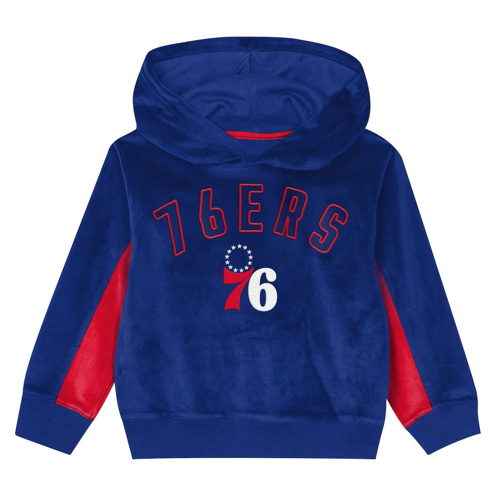 Philadelphia 76ers Outerstuff Preschool Velour Hoodie Royal