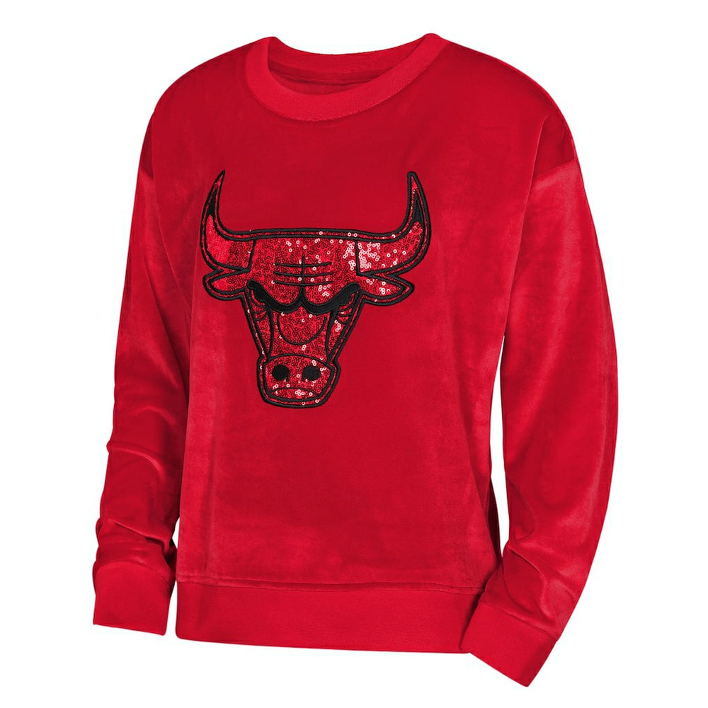 Chicago Bulls Outerstuff Youth Girls Step Back Sweatshirt Red