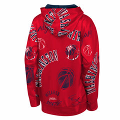 Washington Wizards Outerstuff Youth Moving Violation Hoodie Red