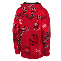 Atlanta Hawks Outerstuff Youth Moving Violation Hoodie Red