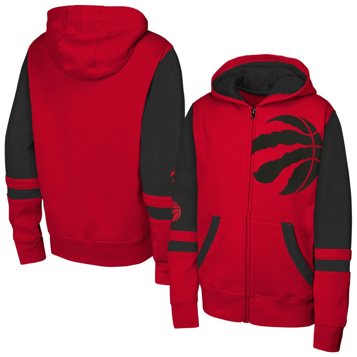 Toronto Raptors Outerstuff Youth Straight to the League Full-Zip Hoodie Red