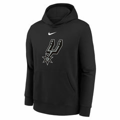 Nike San Antonio Spurs Youth 2025/26 Club Fleece Hoodie Black