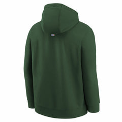 Nike Milwaukee Bucks Youth 2025/26 Club Fleece Hoodie Hunter Green