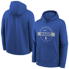 Nike Orlando Magic Youth 2025/26 Club Fleece Practice Hoodie Blue