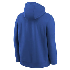 Nike Dallas Mavericks Youth 2025/26 Club Fleece Practice Hoodie Blue