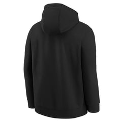 Nike Brooklyn Nets Youth 2025/26 Club Fleece Practice Hoodie Black