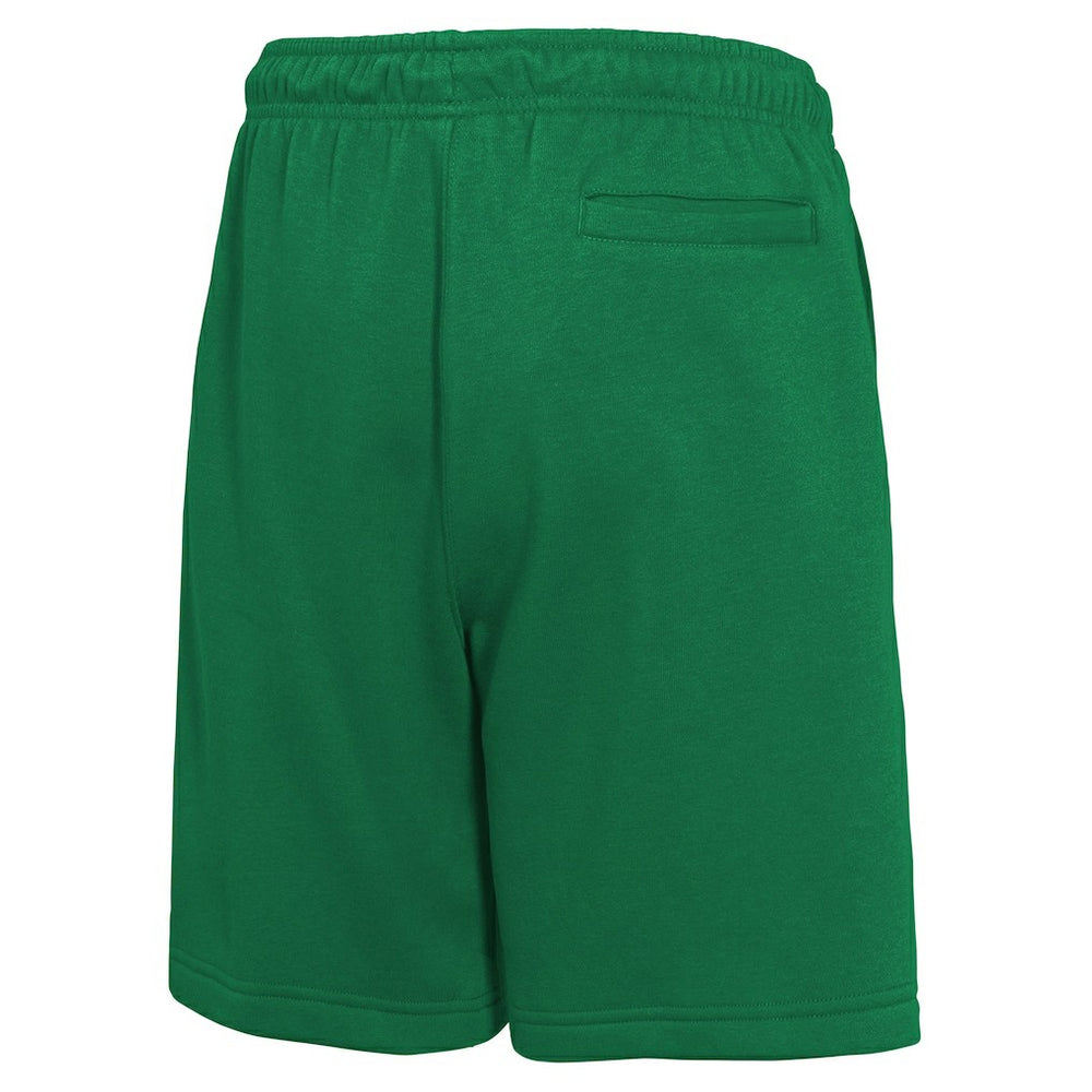 Nike Boston Celtics Youth Courtside Club Fleece Shorts Kelly Green