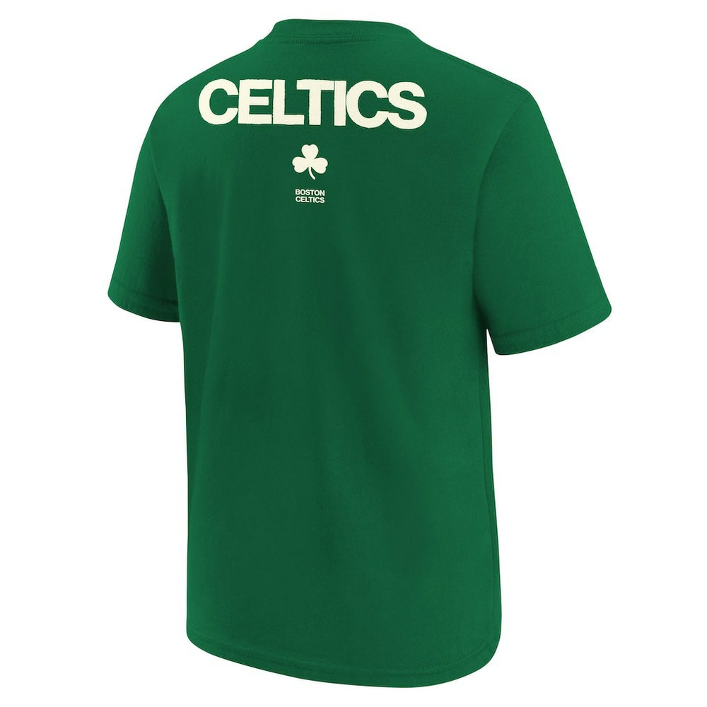 Boston Celtics Jordan Brand Youth Courtside Statement 85 T-Shirt Kelly Green